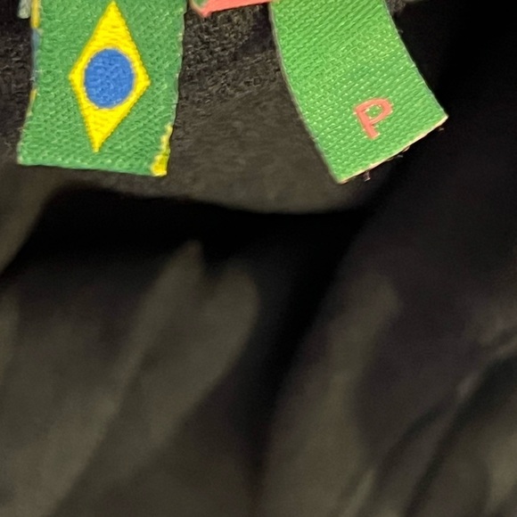 FARM Rio Wide Leg Ruched Chest Cut Out Front Jumpsuit Playsuit Black XS - Picture 13 of 15